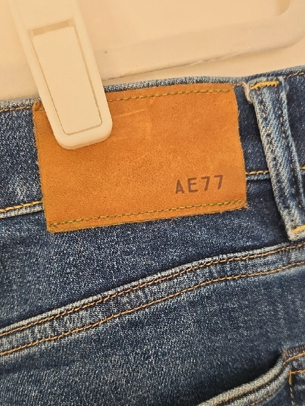 AE77 Dark Blue Mom Jean Normcore Minimalist Size 12 - Picture 3 of 8